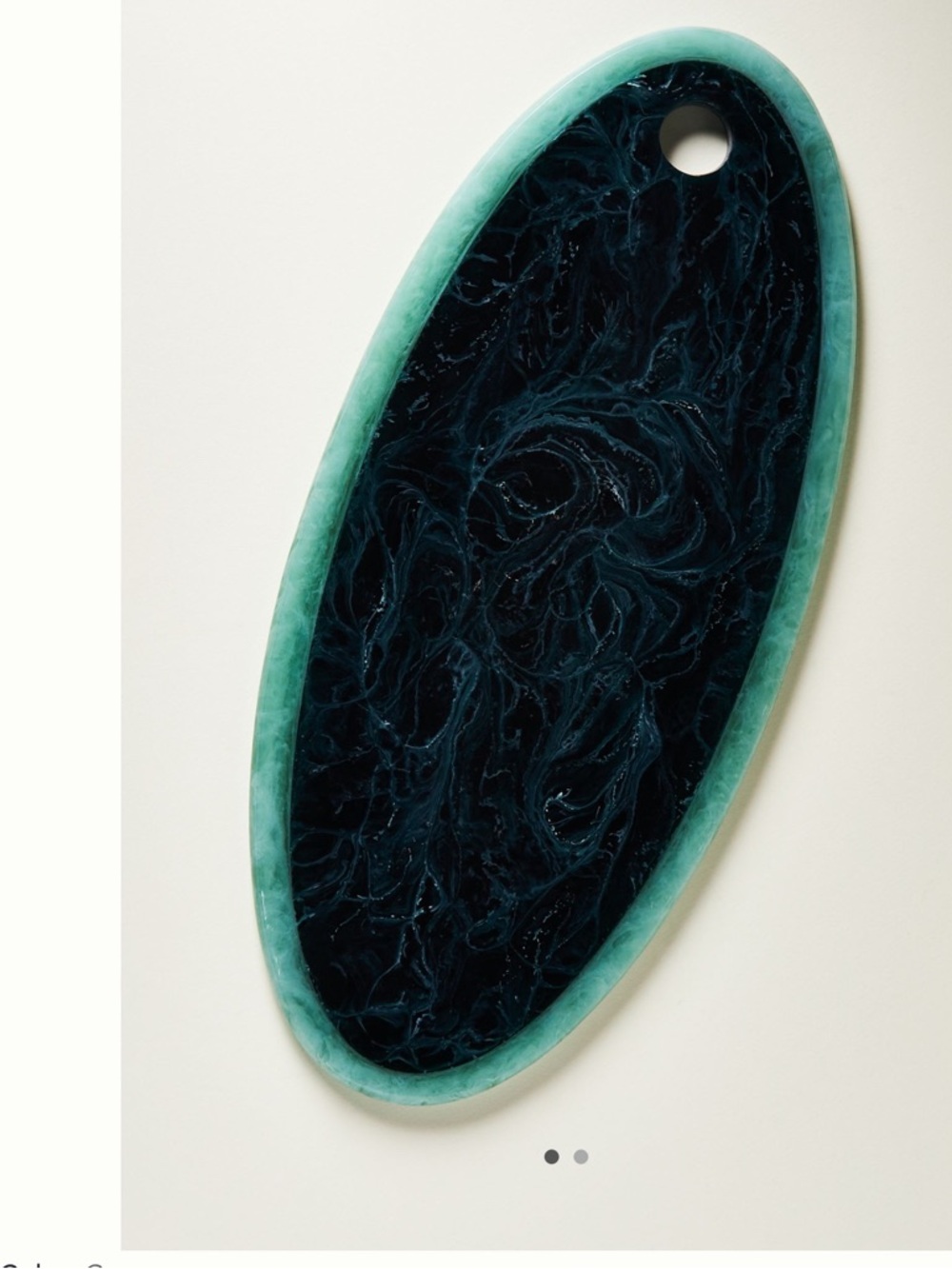 Anthropologie Susana Resin Large Serving Board NEW